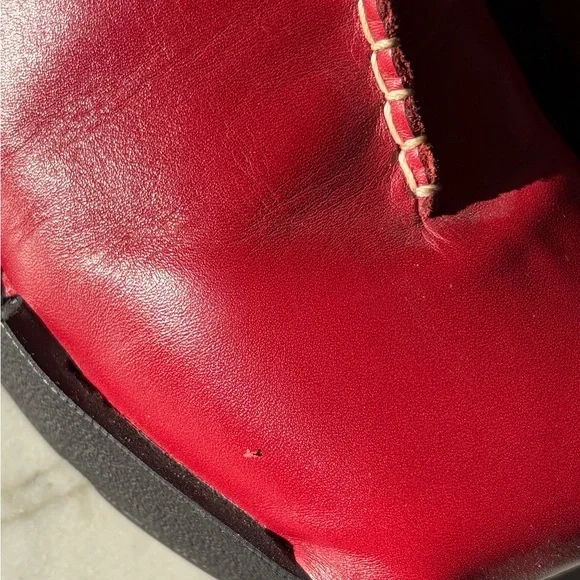 WOLKY RARE “ROLL CLOG” MULES EU 41 RED - Picture 10 of 12